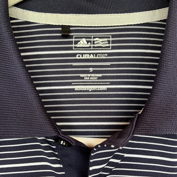 Mens Adidas ClimaLite Golf Polo Size Medium - Picture 2 of 2